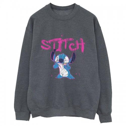 Disney Lilo en Stitch Graffiti-sweatshirt voor meisjes 3-4 Years wit