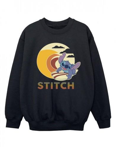Disney meisjes Lilo & Stitch zomergolven sweatshirt 5-6 Years wit