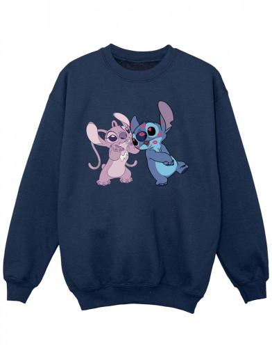 Disney Lilo & Stitch Kisses-sweatshirt voor meisjes 5-6 Years wit