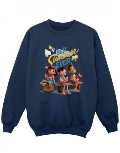 Disney Girls Luca beste zomer ooit sweatshirt 5-6 Years wit