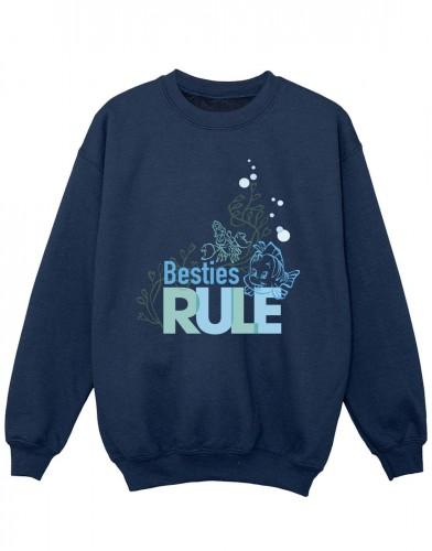 Disney Girls de kleine zeemeermin Besties Sweatshirt 5-6 Years wit