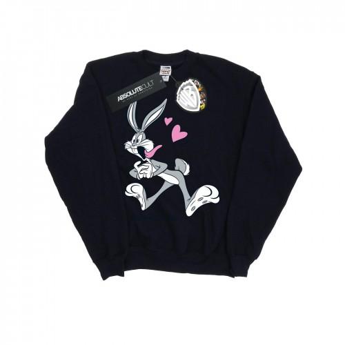 Looney Tunes meisjes Bugs Bunny In Love Sweatshirt 7-8 Years wit