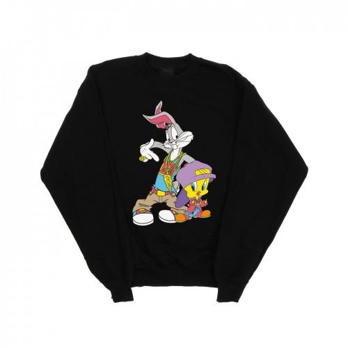 Looney Tunes Girls Bugs en Tweety hiphop-sweatshirt 9-11 Years wit