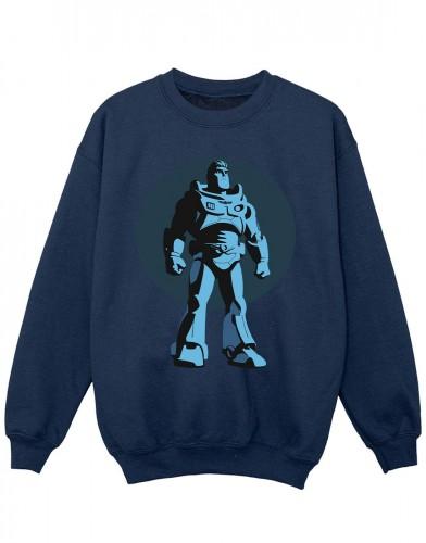 Disney Lightyear Buzz Standing Circle-sweatshirt voor meisjes 5-6 Years wit