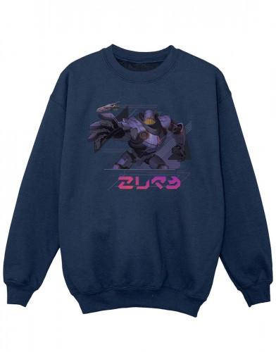 Disney Lightyear Zurg Complex-sweatshirt voor meisjes 5-6 Years wit