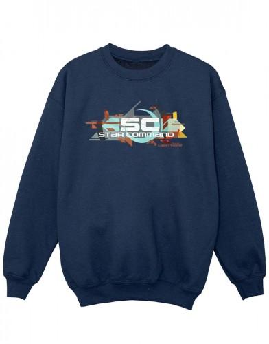 Disney Girls Lightyear Star Command grafische titelsweater 5-6 Years wit