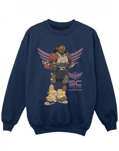 Disney Lightyear Izzy Star Command-sweatshirt voor meisjes 5-6 Years wit