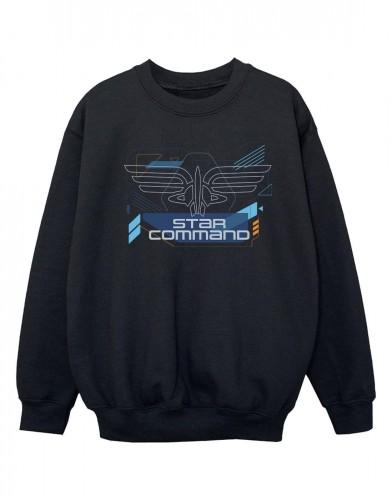 Disney Lightyear Star Command Icons-sweatshirt voor meisjes 5-6 Years wit