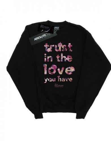 Disney Girls Maleficent Meesteres van het Kwaad Vertrouwen in de liefde Sweatshirt 9-11 Years wit