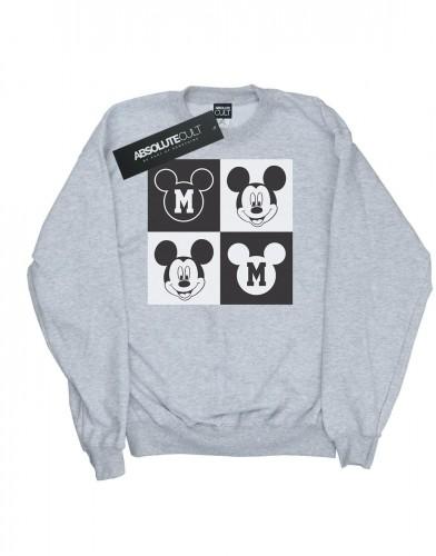 Disney meisjes Mickey Mouse lachende vierkanten sweatshirt 9-11 Years wit