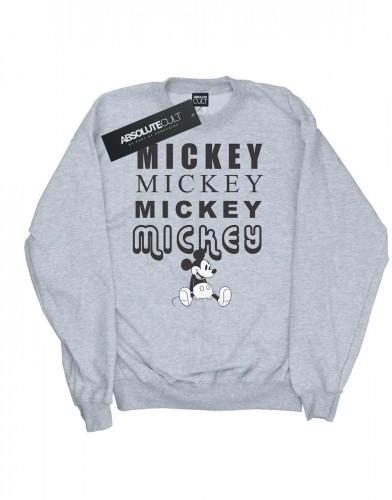 Disney Mickey Mouse zittend sweatshirt voor meisjes 9-11 Years wit