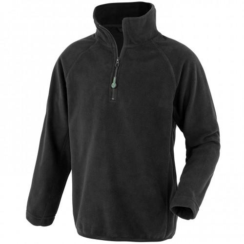 Result Genuine Recycled Resultaat echte gerecyclede kinder/junior microfleece top M zwart