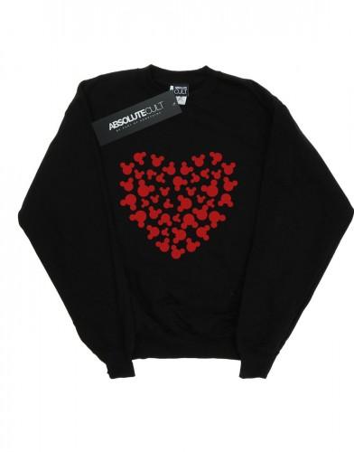Disney meisjes Mickey Mouse hart silhouet sweatshirt 12-13 wit