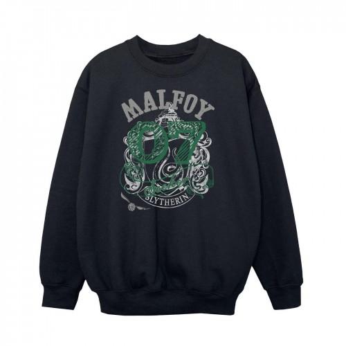 Harry Potter jongens Seeker Draco Malfidus Zwadderich Sweatshirt 12-13 zwart