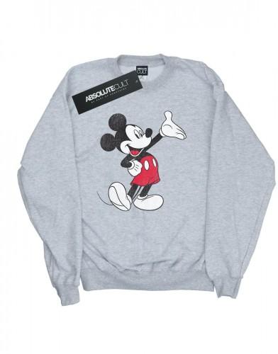 Disney Mickey Mouse traditioneel golfsweatshirt voor meisjes 12-13 wit