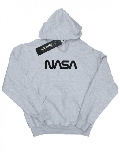NASA jongens moderne logo hoodie 9-11 Years wit