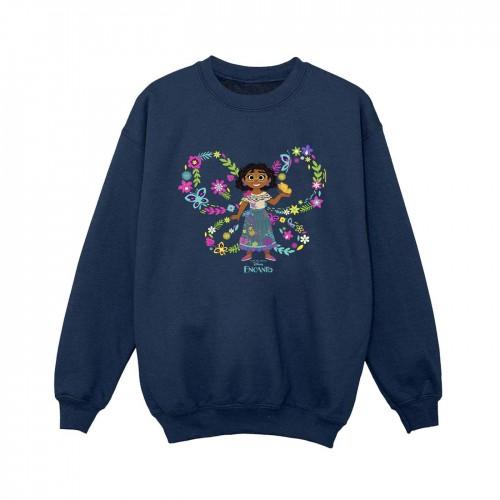 Disney jongens Encanto Mirabel vlindersweater 7-8 Years marineblauwe kleur