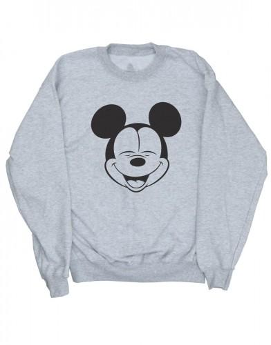 Disney jongens Mickey Mouse gesloten ogen Sweatshirt 3-4 Years grijs
