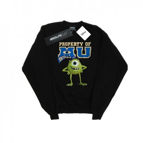 Disney Girls Monsters Universiteit eigendom van MU Mike Sweatshirt 9-11 Years wit