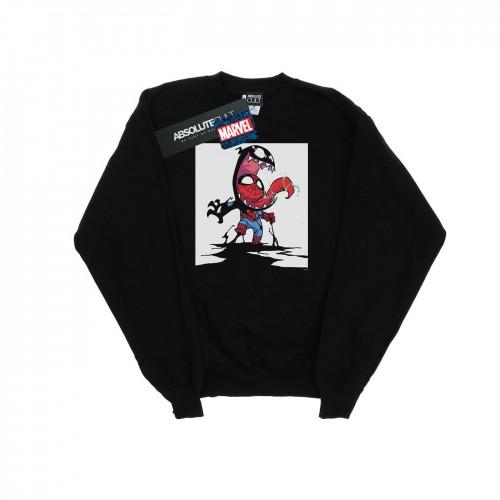 Marvel Spider-Man Venom Cartoon-sweatshirt voor meisjes 12-13 wit