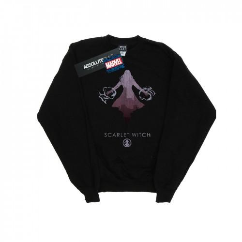 Marvel meisjes Scarlet Witch silhouet sweatshirt 9-11 Years wit
