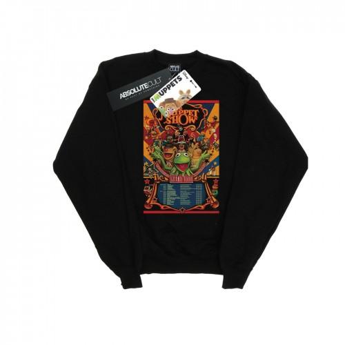 Disney Girls De Muppets De Muppet Show Poster Sweatshirt 12-13 wit