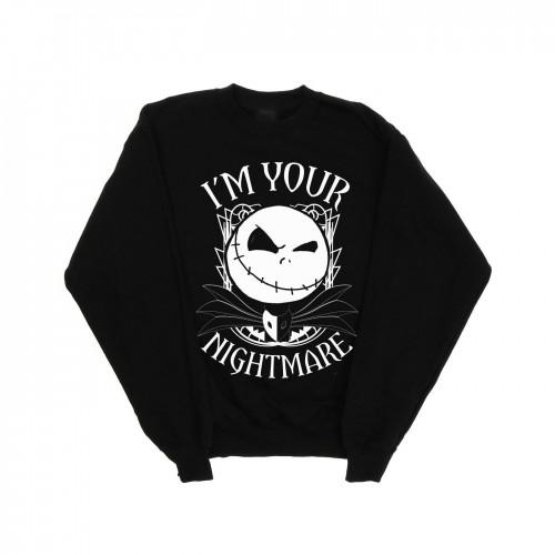 Disney Girls Nightmare Before Christmas Nachtmerrie Sweatshirt 9-11 Years wit