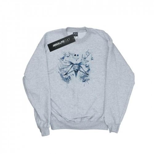 Disney Girls Nightmare Before Christmas Verfspray Verzorgers Sweatshirt 12-13 wit