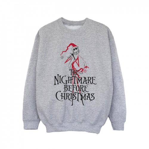 Disney Girls The Nightmare Before Christmas Kerstsweater 9-11 Years wit