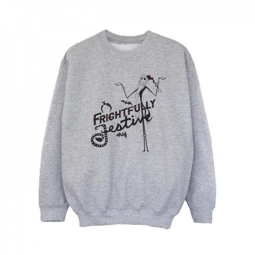 Disney Girls The Nightmare Before Christmas Vreselijk feestelijk sweatshirt 9-11 Years wit