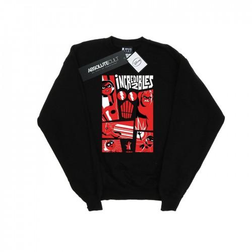 Disney Girls The Incredibles Collage-sweatshirt 12-13 wit