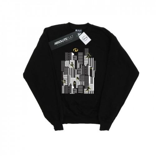 Disney Girls The Incredibles Skyline-sweatshirt 12-13 wit