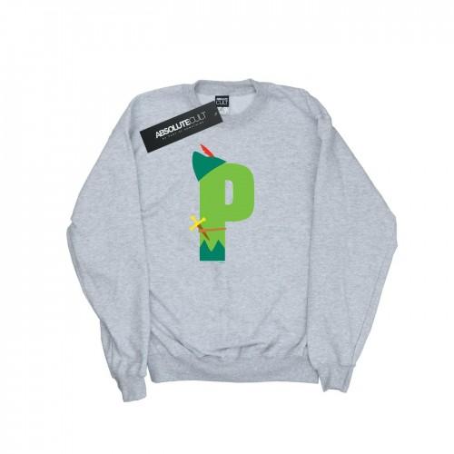 Disney meisjes alfabet P is voor Peter Pan Sweatshirt 9-11 Years wit