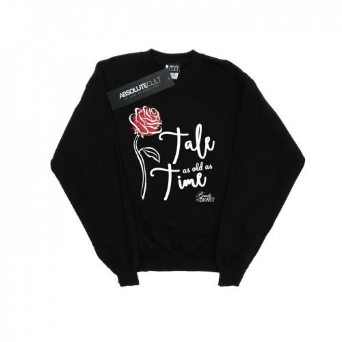 Disney Girls Tale zo oud als de tijd roze sweatshirt 12-13 wit