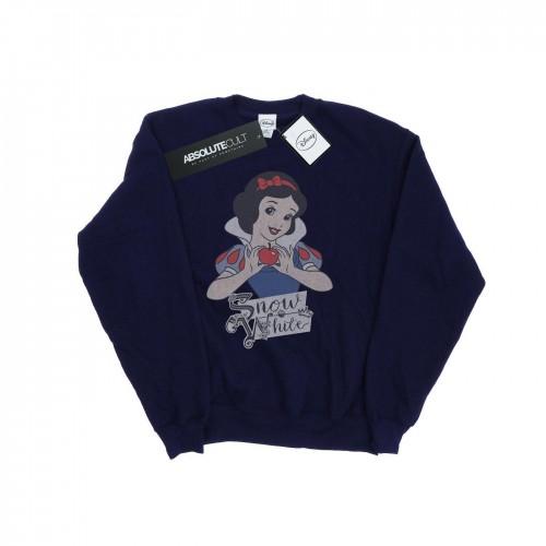 Disney Princess meisjes Sneeuwwitje Apple Sweatshirt 7-8 Years wit