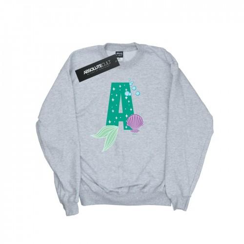 Disney meisjes alfabet A is voor Ariel Sweatshirt 9-11 Years wit