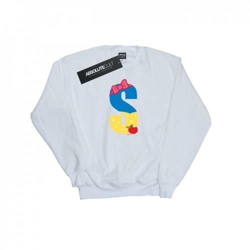 Disney Girls Alfabet S is voor Sneeuwwitje Sweatshirt 9-11 Years wit