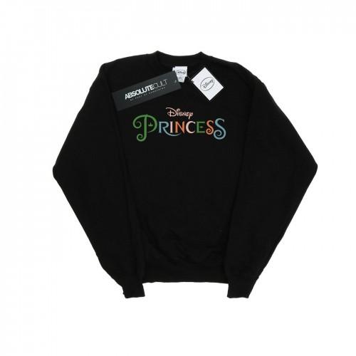 Disney Princess Girls Colour Logo Sweatshirt 12-13 wit