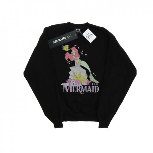 Disney Girls De kleine zeemeermin Faded Nostalgia Sweatshirt 12-13 wit