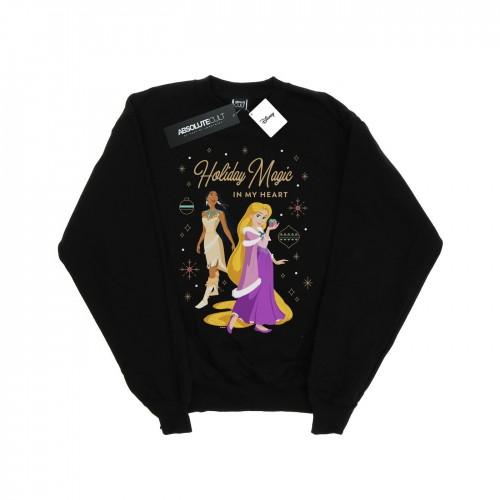 Disney meisjes prinses vakantie magie in mijn hart Sweatshirt 9-11 Years wit