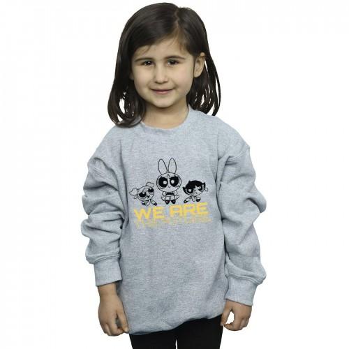 Pertemba FR - Apparel Het Powerpuff Girls Girls We Are The Future-sweatshirt 9-11 Years wit