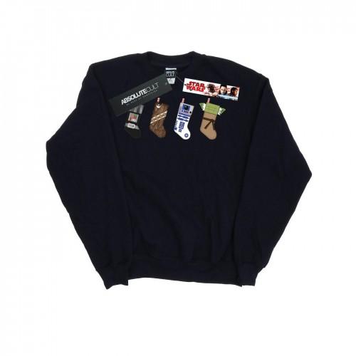 Star Wars meisjes kerstsokken Sweatshirt 5-6 Years wit