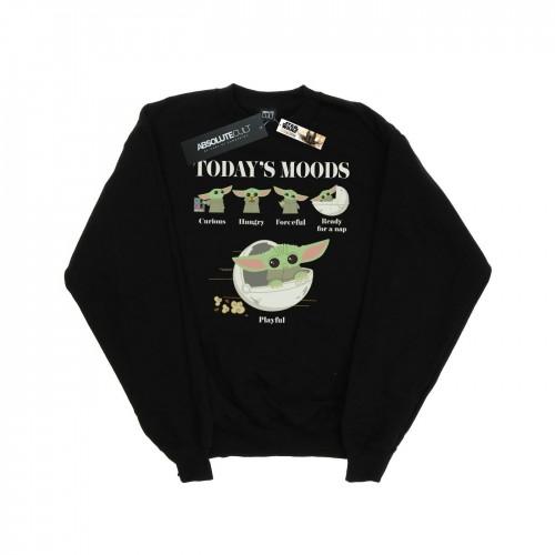 Star Wars Girls The Mandalorian The Child Moods Sweatshirt 9-11 Years wit
