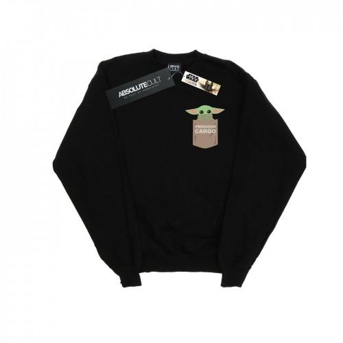 Star Wars Girls The Mandalorian The Child Cargo Pocket-sweatshirt 9-11 Years wit