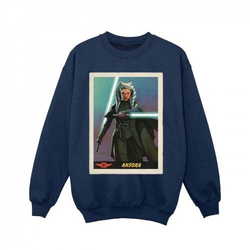 Star Wars Girls The Mandalorian Ahsoka Sweatshirt 5-6 Years wit