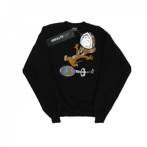 Tom And Jerry Girls Egg Run Sweatshirt 12-13 wit