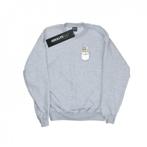 Disney Tinker Bell-sweatshirt met nepzak voor meisjes 9-11 Years wit