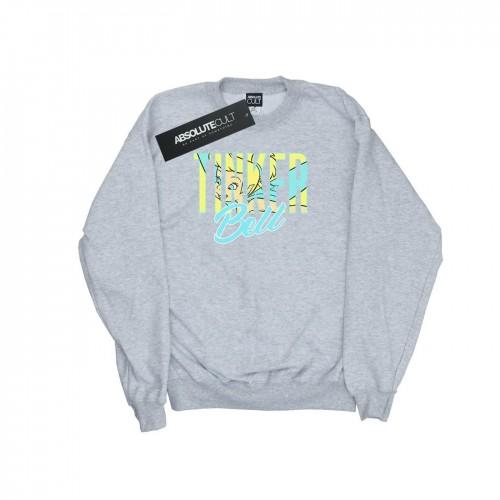 Disney Girls Tinker Bell tekst infill sweatshirt 9-11 Years wit