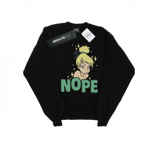 Disney Girls Tinker Bell Nope Sweatshirt 12-13 wit