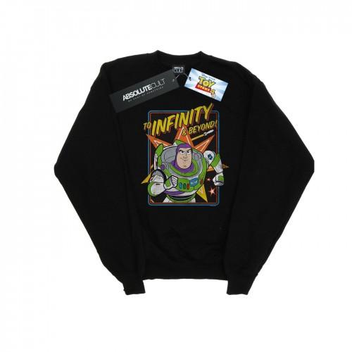 Disney Girls Toy Story 4 Buzz to Infinity-sweatshirt 12-13 wit